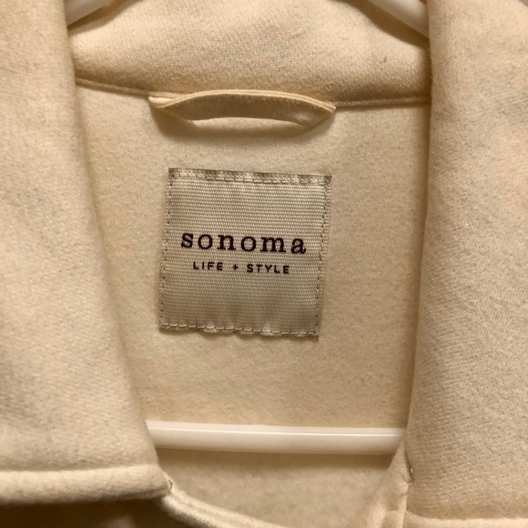 Women’s Cream Peacoat - Picture 3 of 3